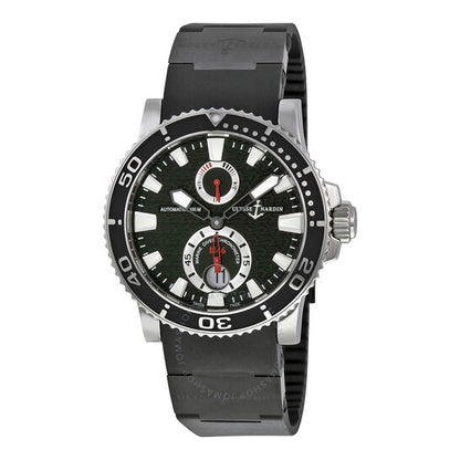 Ulysse Nardin, Maxi Marine Diver Black Dial Men's Watch 263-33-3C-82