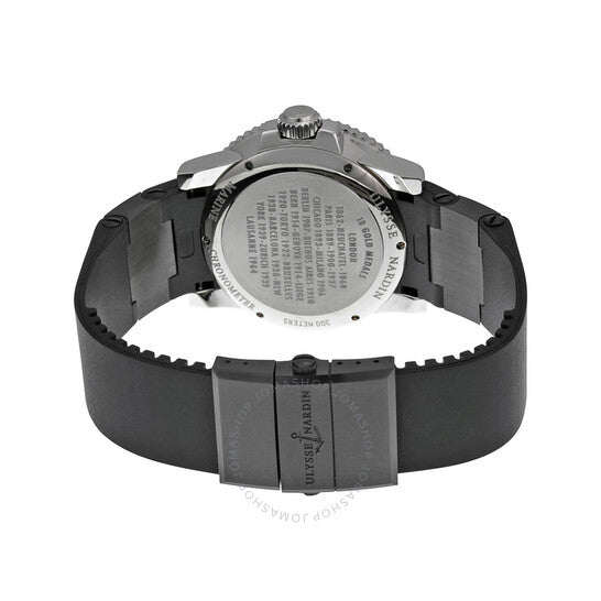 Ulysse Nardin, Maxi Marine Diver Black Dial Men's Watch 263-33-3C-82