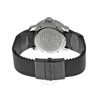 Ulysse Nardin, Maxi Marine Diver Black Dial Men's Watch 263-33-3C-82