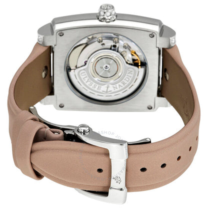 ساعة أوليس ناردين كابريس سالمون صن راي أوتوماتيكية للسيدات