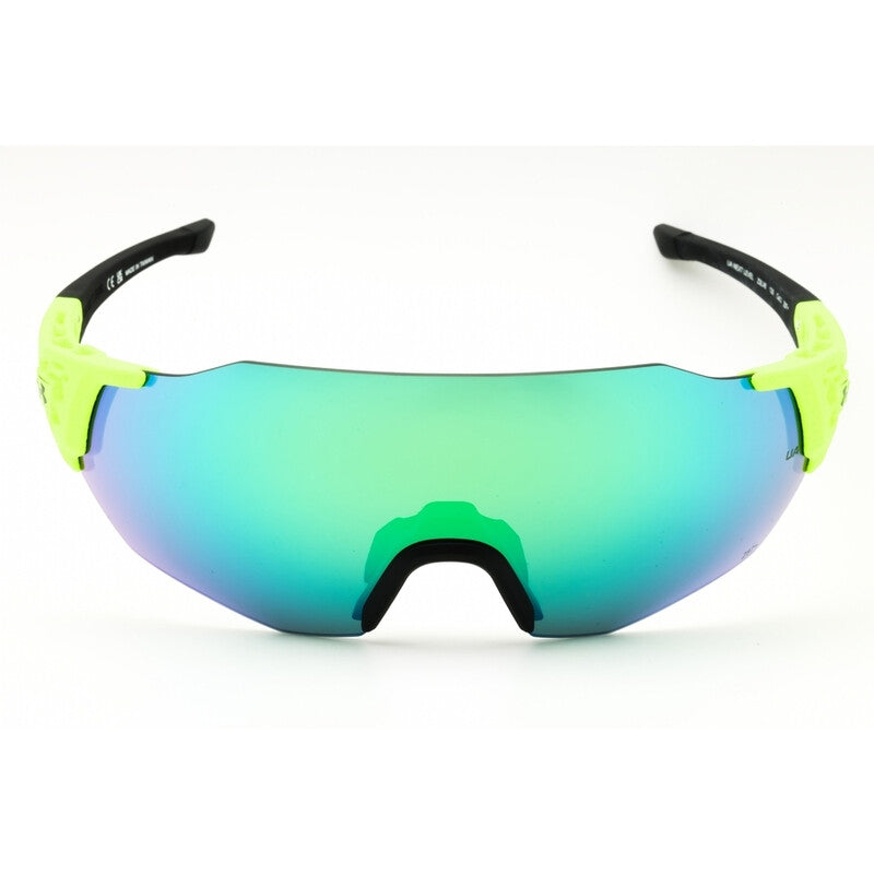 Men's Black Shield Sunglasses