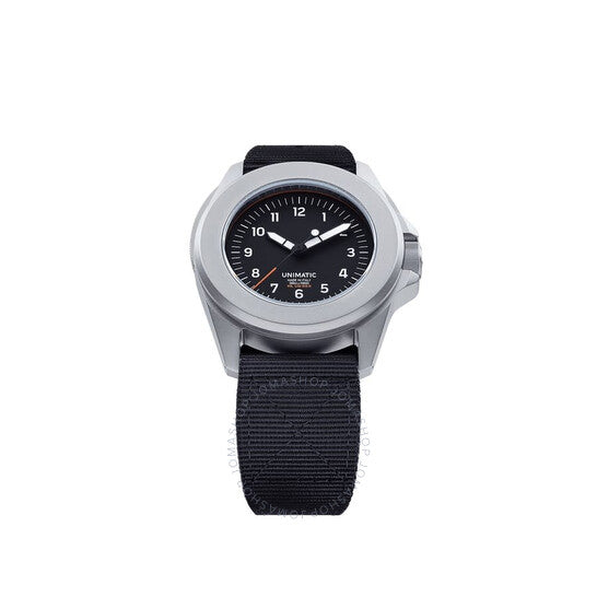 Unimatic, Modello Quattro Toolwatch Quartz Black Dial Men's Watch