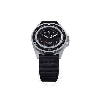 Unimatic, Modello Uno GMT Quartz Black Dial Men's Watch