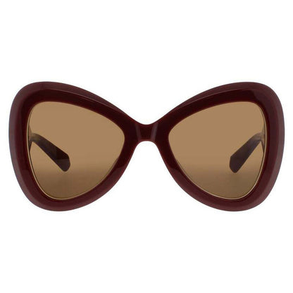 Men's Black Rectangular Sunglasses