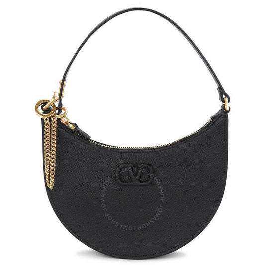 Valentino Garavani, Mini V-Logo Signature Leather Hobo Bag