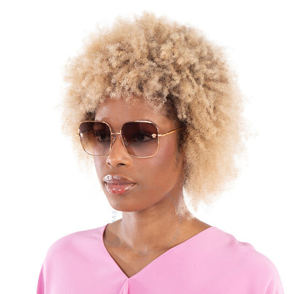 Versace, Brown Square Ladies Sunglasses