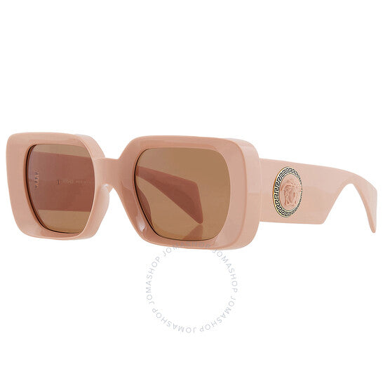 Versace, Brown Square Ladies Sunglasses