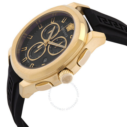 Versace, Chronograph Quartz Black Dial Men's Watch