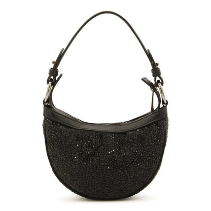 Crystal Repeat Mini Hobo Bag