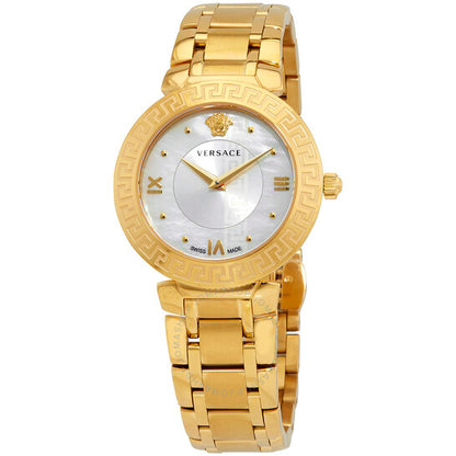Versace, Daphnis Quartz Mother of Pearl Dial Ladies Watch