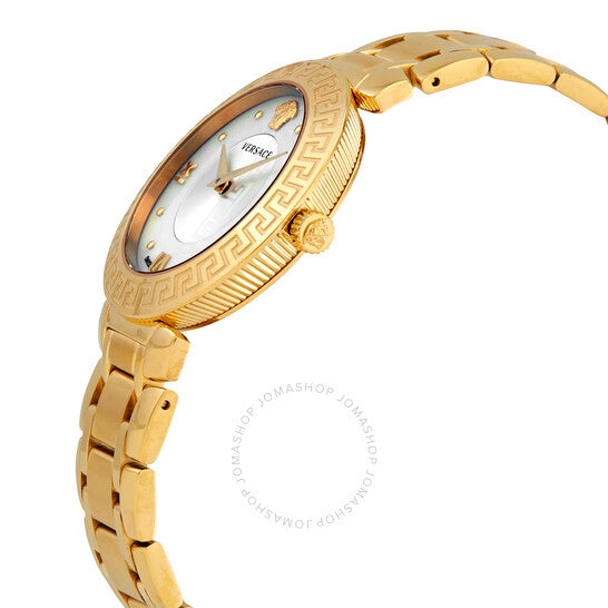 Versace, Daphnis Quartz Mother of Pearl Dial Ladies Watch