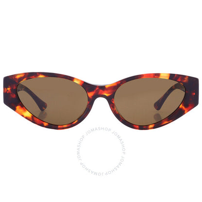 Versace, Dark Brown Cat Eye Ladies Sunglasses