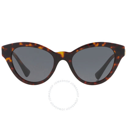 Versace, Dark Gray Butterfly Ladies Sunglasses
