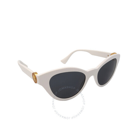 Versace, Dark Gray Butterfly Ladies Sunglasses