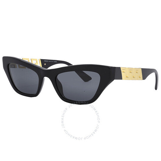 Versace, Dark Gray Cat Eye Ladies Sunglasses