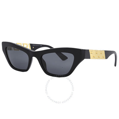 Versace, Dark Gray Cat Eye Ladies Sunglasses