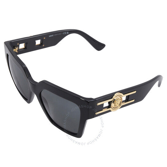Versace, Dark Grey Butterfly Ladies Sunglasses