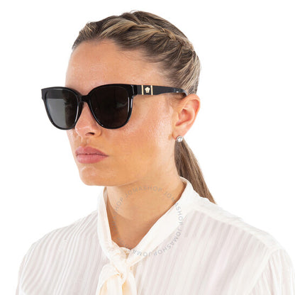 Versace, Dark Grey Butterfly Ladies Sunglasses