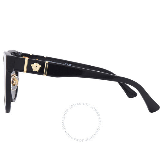Versace, Dark Grey Butterfly Ladies Sunglasses