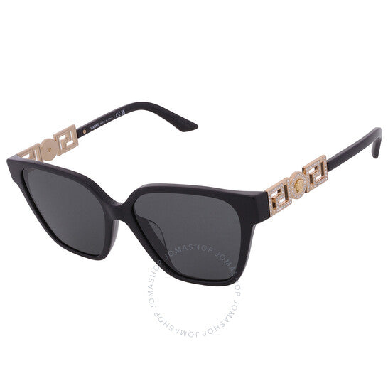 Versace, Dark Grey Butterfly Ladies Sunglasses
