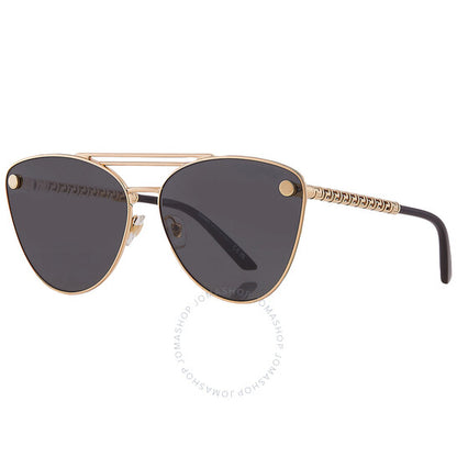 Versace, Dark Grey Cat Eye Ladies Sunglasses