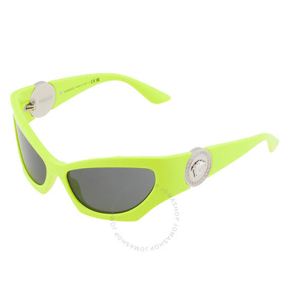 Versace, Dark Grey Cat Eye Ladies Sunglasses