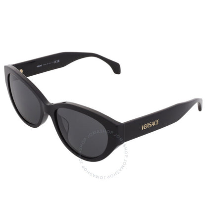 Versace, Dark Grey Cat Eye Ladies Sunglasses