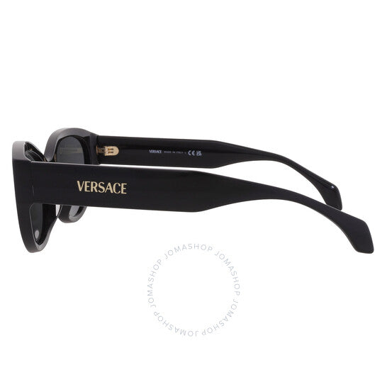 Versace, Dark Grey Cat Eye Ladies Sunglasses