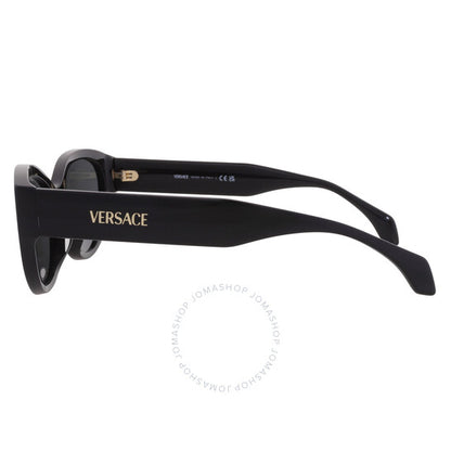 Versace, Dark Grey Cat Eye Ladies Sunglasses