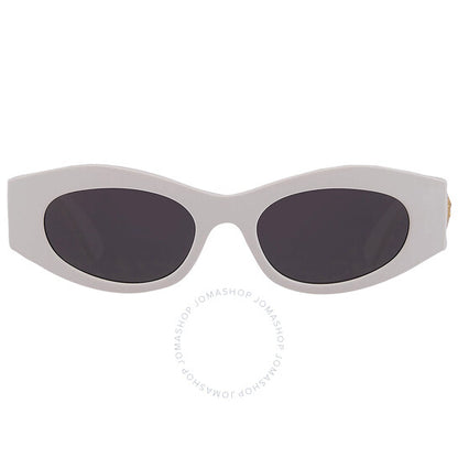 Versace, Dark Grey Oval Ladies Sunglasses