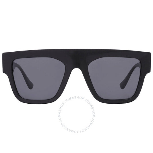 نظارة شمسية مستطيلة رمادية داكنة للرجال من فيرساتشي