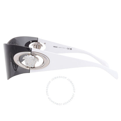 نظارة شمسية فيرساتشي، درع رمادي داكن للرجال