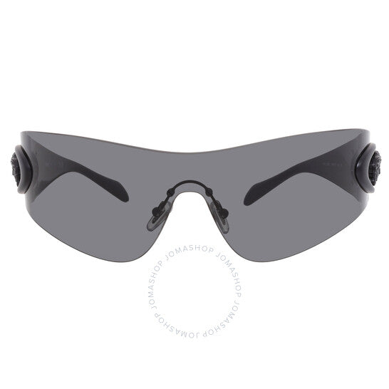 نظارة شمسية فيرساتشي، درع رمادي داكن للرجال