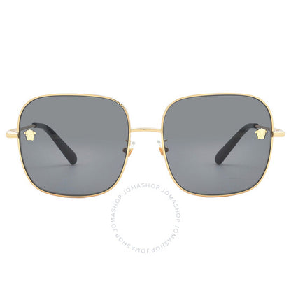 Versace, Dark Grey Sport Ladies Sunglasses