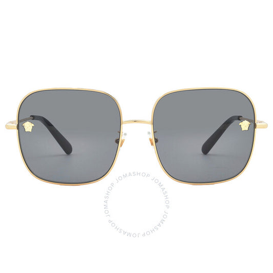 Versace, Dark Grey Sport Ladies Sunglasses