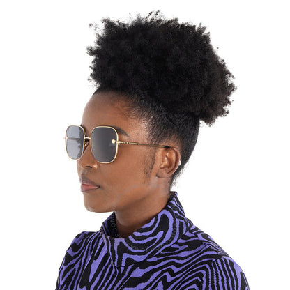 Versace, Dark Grey Sport Ladies Sunglasses