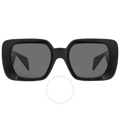 Versace, Dark Grey Square Ladies Sunglasses