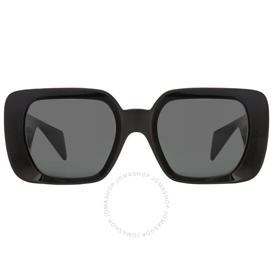 Versace, Dark Grey Square Ladies Sunglasses