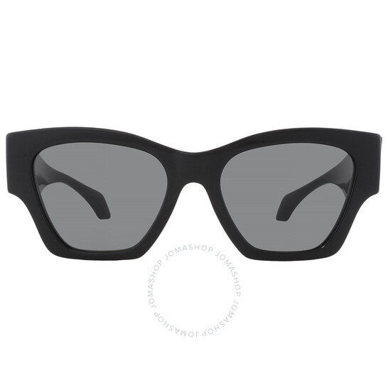Versace, Dark Grey Square Ladies Sunglasses