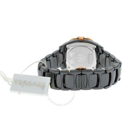 Versace, DV One Glamour Quartz Black Dial Ladies Watch