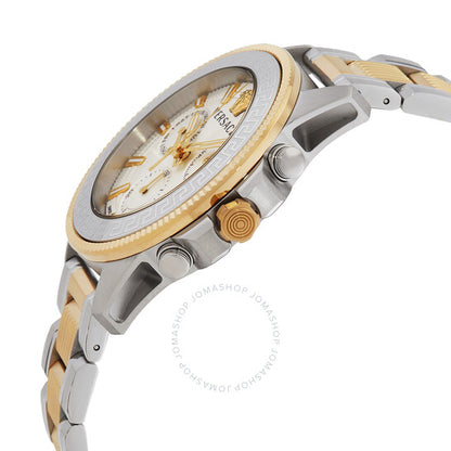 Versace, Greca Action Chronograph Quartz Silver Dial Men's Watch