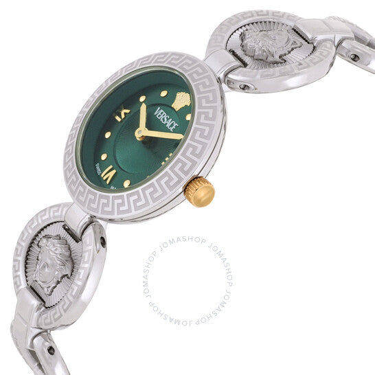 ساعة فيرساتشي، جريكا جويل كوارتز بمينا خضراء للسيدات