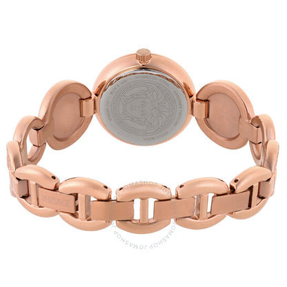 Versace, Greca Jewel Quartz Rose Gold Dial Ladies Watch
