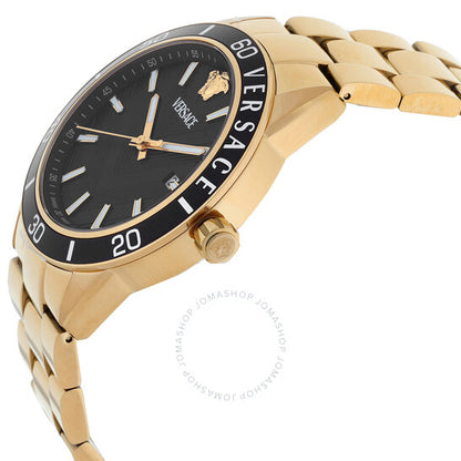 Versace, Greca Urban Quartz Black Dial Men's Watch