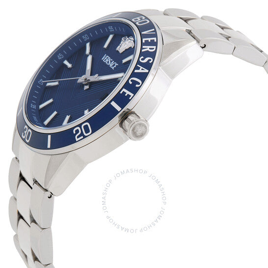 Versace, Greca Urban Quartz Blue Dial Men's Watch