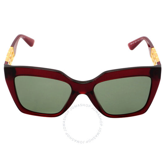 Versace, Green Square Ladies Sunglasses