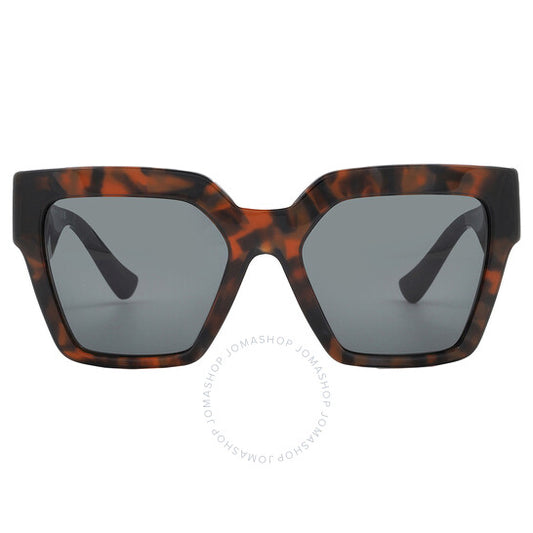 نظارة شمسية نسائية من فيرساتشي، بتصميم فراشة رمادية