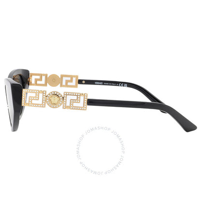 Versace, Grey Cat Eye Ladies Sunglasses