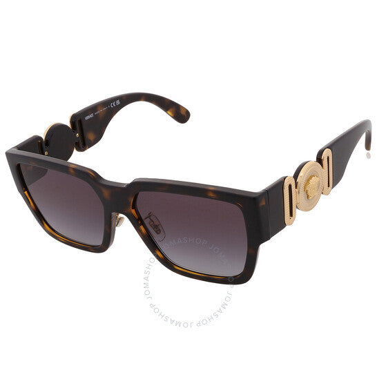 نظارة شمسية رياضية رمادية متدرجة للرجال من فيرساتشي