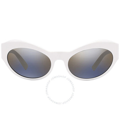 Versace, Grey Mirror Gradient Cat Eye Ladies Sunglasses